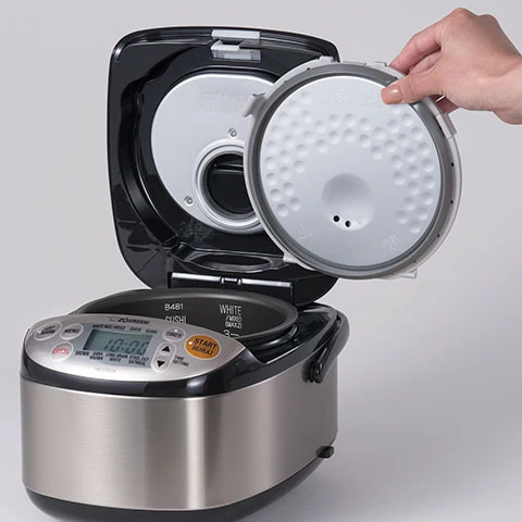 Zojirushi Micom 3-Cup Compact Size, Multiple Settings, Stainless Steel Made, Built-In Retractable Power Cord and Easy to Transport Rice Cooker and Warmer