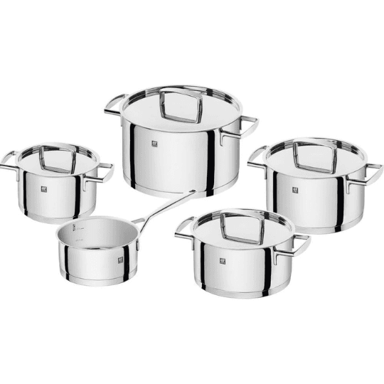 ZWILLING Passion Cookware Set 5-Piece, Induction, Stainless Steel