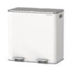 5155LIKy-8L._SL1500_ SONGMICS Dual Rubbish Bin Metal Recycling Bin with 15 Rubbish Bags