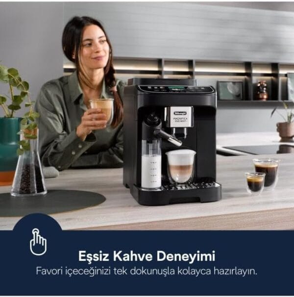 De'Longhi Magnifica Evo ECAM290.83.TB, Fully Automatic Coffee Machine with Milk Frother