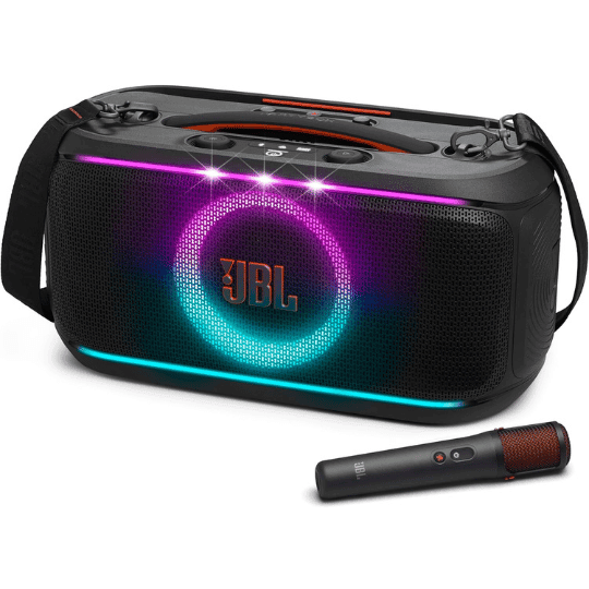 JBL PartyBox On-the-Go 2 Plus - Portable Party Speaker - Black