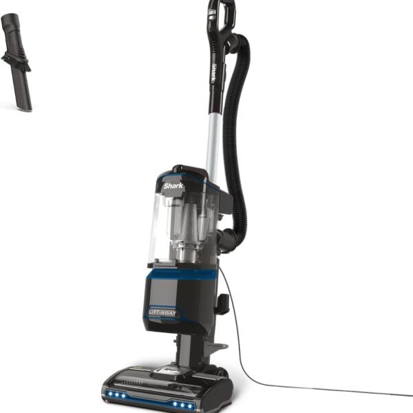 Shark Corded Upright Vacuum Cleaner 1.1L, Blue/Black