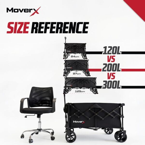 MoverX 200L Festival Trolley on Wheels
