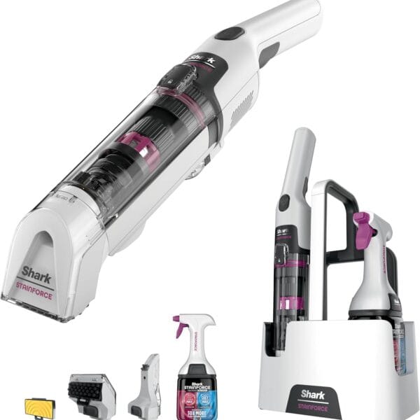 Shark StainForce Cordless Spot Cleaner, Lightweight & Portable HX100UKT