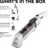 Shark StainForce Cordless Spot Cleaner, Lightweight & Portable HX100UKT
