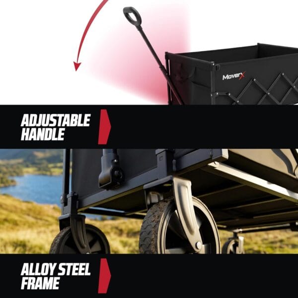 MoverX 150L Festival Trolley on Wheels