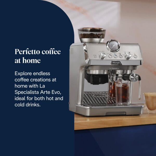De'Longhi La Specialista Arte Evo - Espresso Machine 4 Preset Drinks