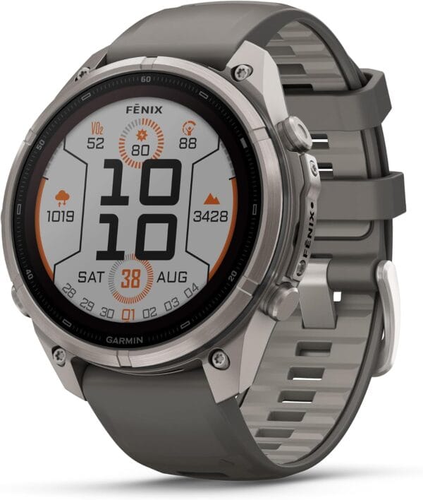71W2BNbbPCL._AC_SL1500_.jpg Garmin fēnix® 9 Pro Solar, Titanium, 47mm, Graphite/Black