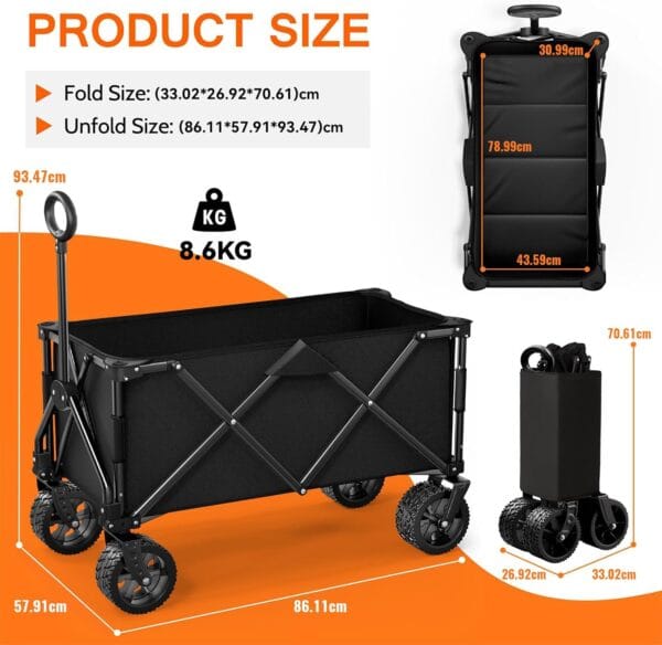 180L Festival Trolley on Wheels