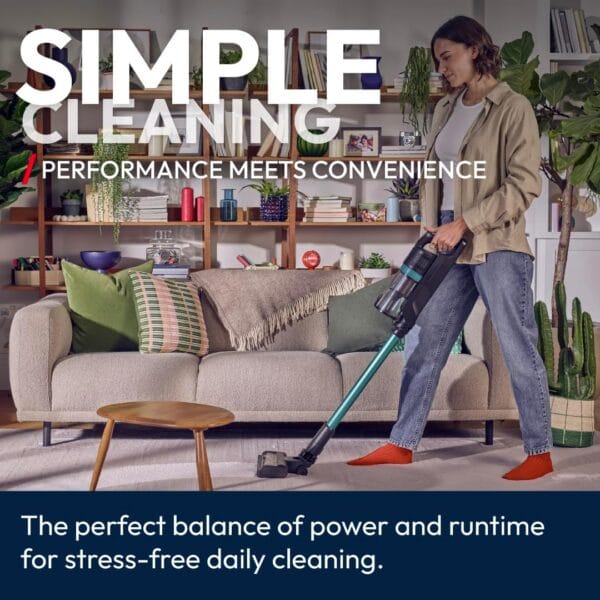 Hoover HF1 Max Pet Cordless Vacuum Cleaner Stick, 50min Runtime [HF1M10P]