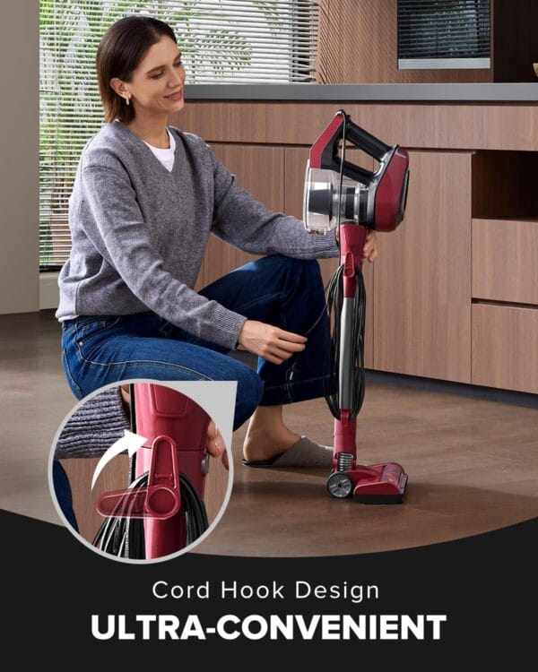 71gklpiNajL._AC_SL1500_ Vexilar Corded Vacuum Cleaner 60KPa/600W,Self-Standing,1.5L Large Dustbin