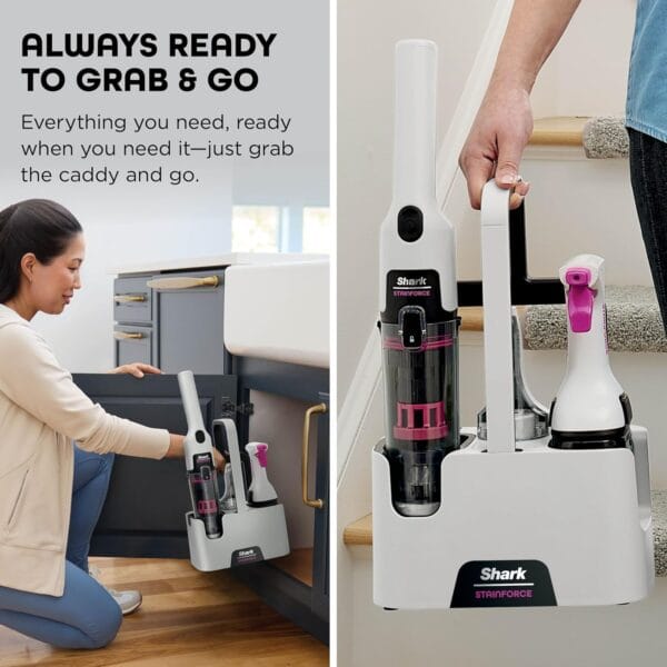 Shark StainForce Cordless Spot Cleaner, Lightweight & Portable HX100UKT