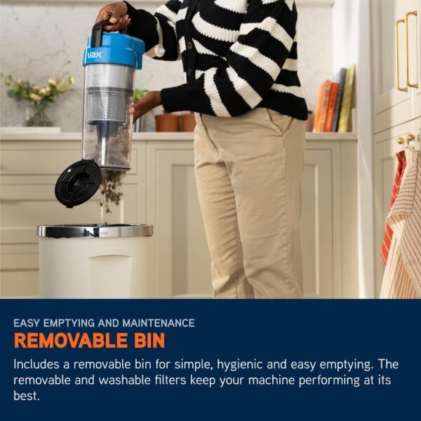 Vax Mach Air Energise Corded Upright Vacuum Cleaner, UCA3GEV1 [Energy Class A]