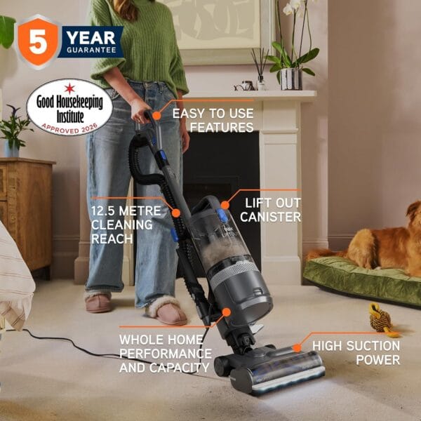 81jNaGqxCiL._AC_SL1500_ Vax LiftOut Pet Corded Upright Vacuum Cleaner, CDUP-LOXP