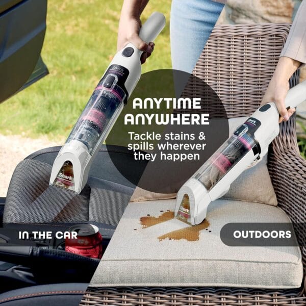 Shark StainForce Cordless Spot Cleaner, Lightweight & Portable HX100UKT