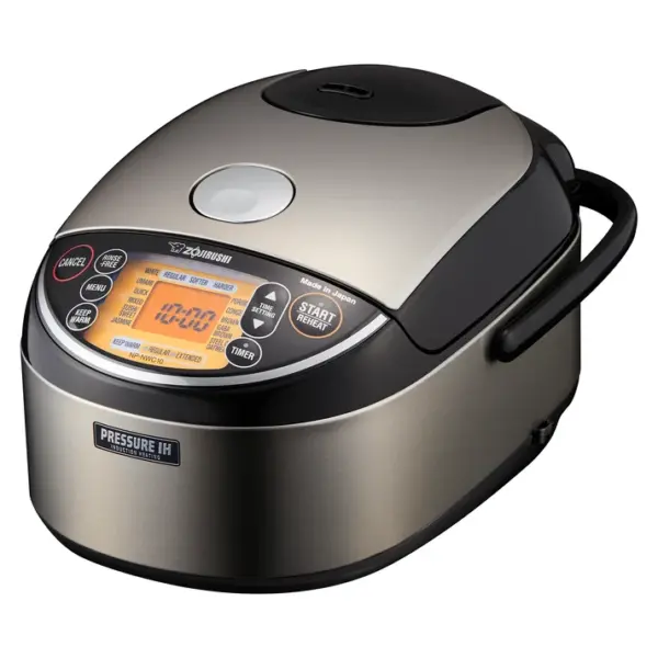 Zojirushi Np NWC10XB Pressure Ih Rice Cooker 5.5 Cup (Black)