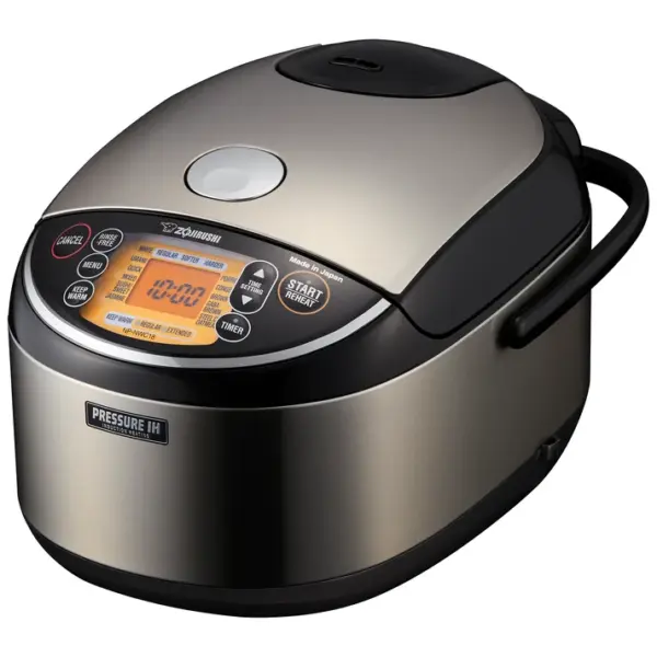 Zojirushi Np NWC10XB Pressure Ih Rice Cooker 5.5 Cup (Black)